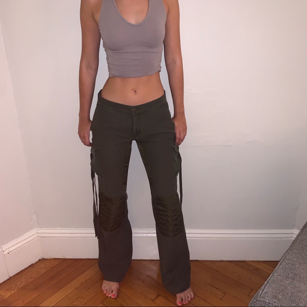 Killah Camo Low-Rise Flair Cargo Pant